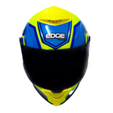 Casco Edge Shangai Quartz Amarillo Azul
